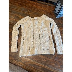 Abercrombie & Fitch Sweater Beige‎ Woman's Medium